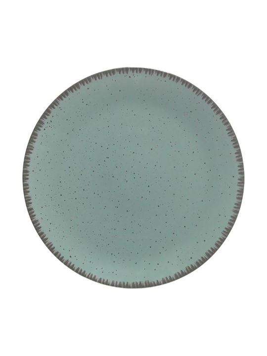 Dot Uranus Serving Platter made of Porcelain Blue with Diameter 26cm