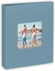 Photo Albums Mini Colorado Hard Fabric Cover Photo Slot On Cover 36 Photos 13x19 Light Blue
