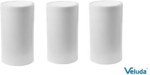 Veluda Water Filter Replacement for Faucet made of Activated Carbon 3pcs