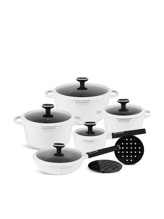 Edenberg Cookware Set From Aluminum With Non-stick Coating 5pcs