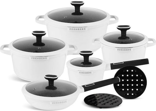 Edenberg Cookware Set From Aluminum With Non-stick Coating 5pcs