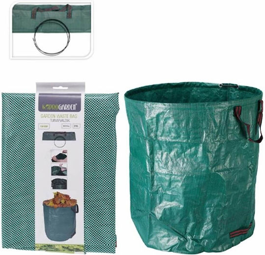 Garden Trash Bags Capacity 270lt 67x67cm Green