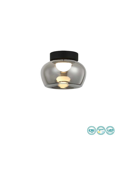 Viokef Nadia Ceiling Mount Light 160cm Black