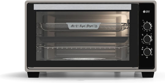 Thermogatz TGS MULTI 1255 BL Ηλεκτρικό Φουρνάκι 50lt Χωρίς Εστίες με Αέρα
