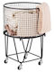 Vevor Laundry Basket Metallic White