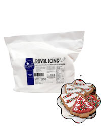 Royal Icing White Egg Glaze
