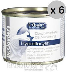 Dr.Clauders Hrană Umedă 6x200gr