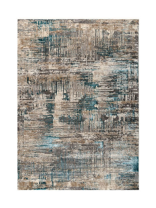 Tzikas Carpets Modern Bedroom Rugs Set Grey-blue 114-0-355-19290-953 3pcs