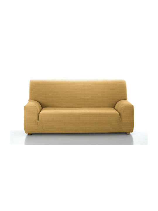 Mc Decor Set of Elastic Sofa Covers Gold 3pcs 17460