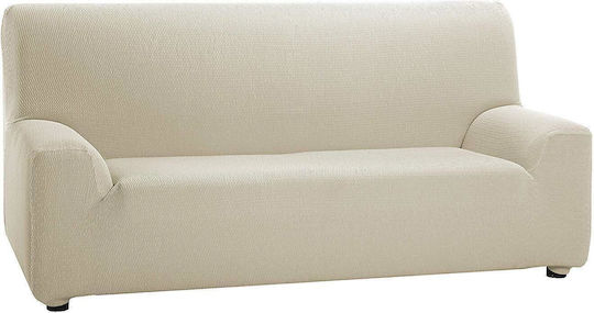 Mc Decor Σετ Ελαστικά Καλύμματα Σαλονιού Ivory 3τμχ