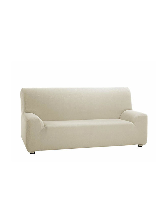 Mc Decor Set of Elastic Sofa Covers Ivory 3pcs ...