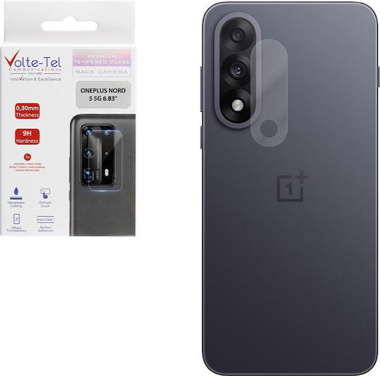 Volte-Tel Kameraschutz Gehärtetes Glas Black für das OnePlus Nord 5 5G