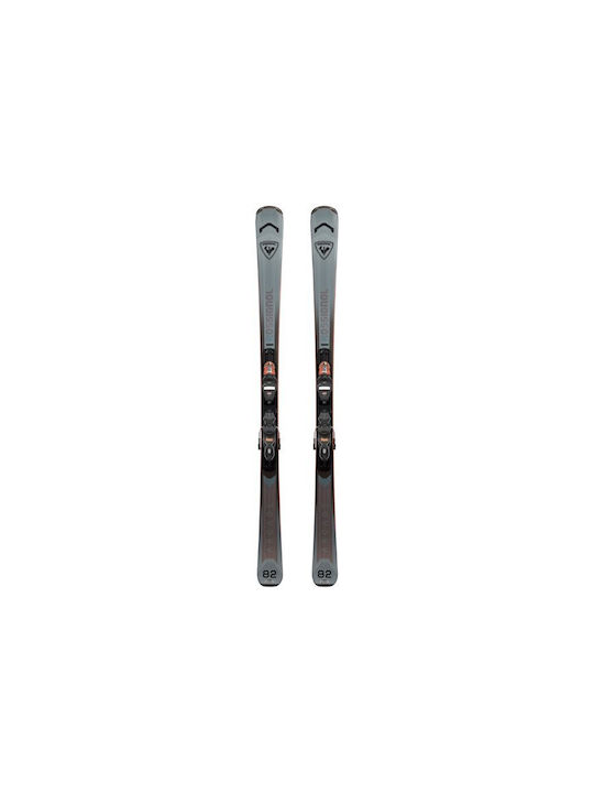 Rossignol Ski Women's Ski Boots in Gray Color with Bindings