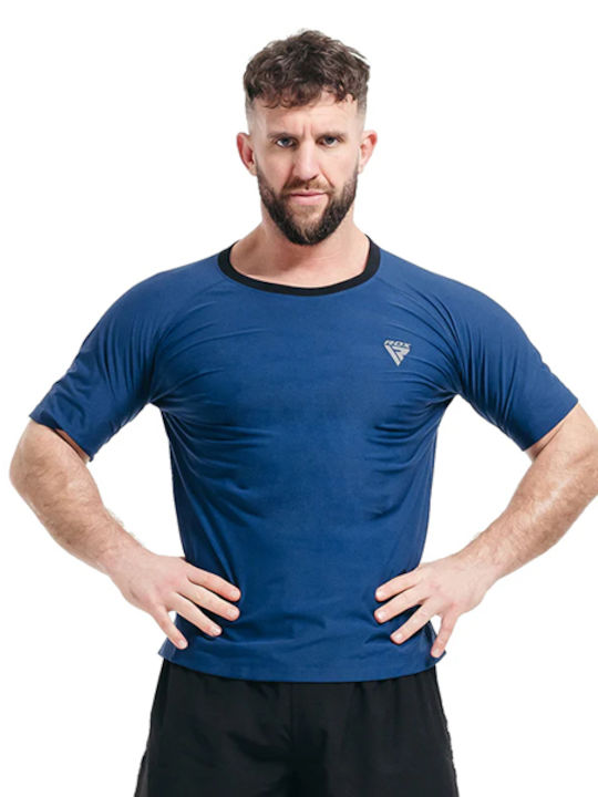RDX Short Sleeve Shirt RDX-ST-M1-BL for Boxing Blue
