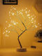 Led Decoration Tabletop Tree Warm White Battery Operated