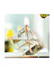 Oil Lamp Cotton Line Cube