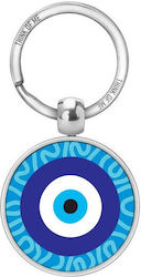 Keychain Thinkofme 3.6cm Thinkofme Heart Charm Blue Light Blue