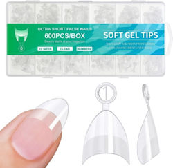 Almond Tips Νυχιών Διάφανα IS-9278