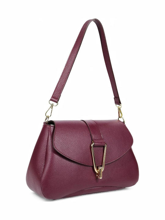Passaggio Leather Leather Women's Flap Bag Ital...