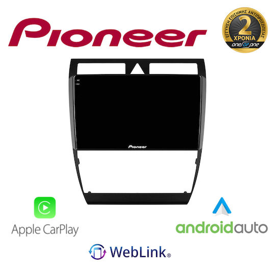 Pioneer Car Audio System for Audi A6 1997-2004 with Touch Screen 9"