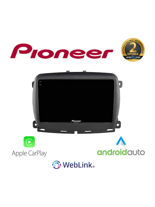 Pioneer Car Audio System for Fiat 500L 2012 (Bluetooth/USB/WiFi/GPS/Apple-Carplay/Android-Auto)