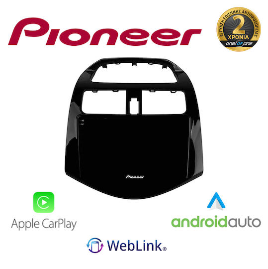 Pioneer Car Audio System for Chevrolet Spark 2009 2015 Bluetooth USB WiFi GPS Apple CarPlay Android Auto