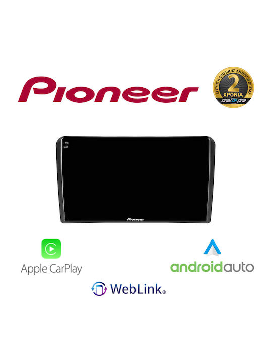 Pioneer Ηχοσύστημα Αυτοκινήτου για Audi A3 2003-2012 (Bluetooth/USB/WiFi/GPS/Apple-Carplay/Android-Auto)