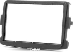CARAV Industries Inc. DIN-Verkleidungsplatten 2 Din für Dacia Staubwedel / Dokker / Lodgy / Logan MCV / Sandero