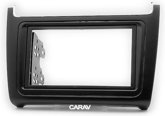 CARAV Industries Inc. DIN Fascia Panels 2 Din for Jaguar MK Volkswagen Polo 2014 2017