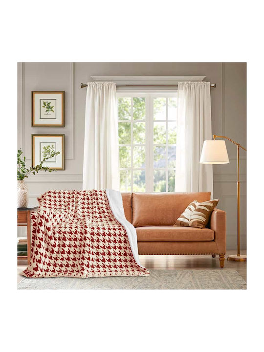 Lucktora Sherpa Blanket Double 220x240cm Multicolour