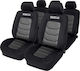 Sparco Car Cover Set 9pcs Polyester Black / Gray