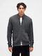 Ανδρική Ζακέτα Πλεκτή Dark Heather Grey