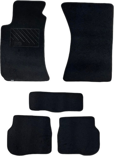 Covoare Auto Covor De Calitate Medie Negre Compatibile Subaru Padurar Model 1997-2002 Set 5 Bucăți