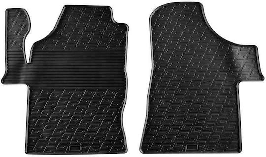 Gledring Σετ Μπροστινά και Πίσω Πατάκια 4τμχ για Mercedes-Benz Viano / Vito 2010-2013 Μαύρα
