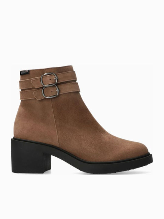 Mephisto Leather Women's Ankle Boots with Mediu...