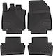 Килими За Кола No77 Car Mats Renault Clio Iv 2012-2020 3 Бр Frogum