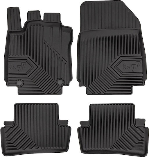 Килими За Кола No77 Car Mats Renault Clio Iv 2012-2020 3 Бр Frogum