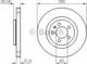 Bosch Front Brake Disc Set 2 Pieces Audi A1 Seat Ibiza Toledo Skoda Rapid Volkswagen Bora Polo 0986478852