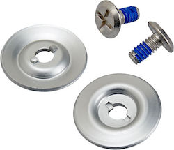 Biltwell Helmzubehör Gen2 Hardware Kit Silber