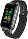 T89 & Bluetooth Earbuds Smartwatch mit Pulsmesser (Schwarz)