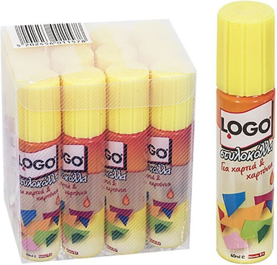 Logo Liquid Glue for Crafts 60ml No Solvents Yellow