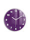 Tulup Ceas de Perete Violet Ø30cm