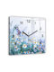 Tulup Silent Wall Clock Glass Multicolour Ø30cm