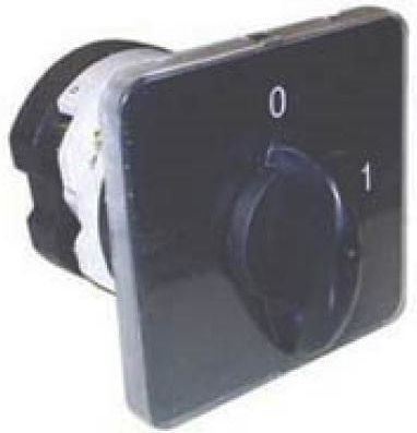 Ein-Aus-Schalter Drehbar 0-1 1p 20a Platte 52x52 E920ahm01 Hnm