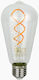LED line Λάμπα LED 4W για Ντουί E27 και Σχήμα ST64 Θερμό Λευκό Dimmable