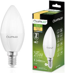 Lumiled LED 2.5W E14 Θερμό Λευκό