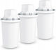 Dafi Water Filter Replacement for Pitcher made of Activated Carbon 3pcs