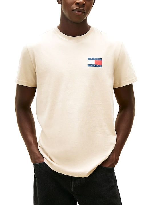 Tommy Hilfiger Flag T-shirt Beige
