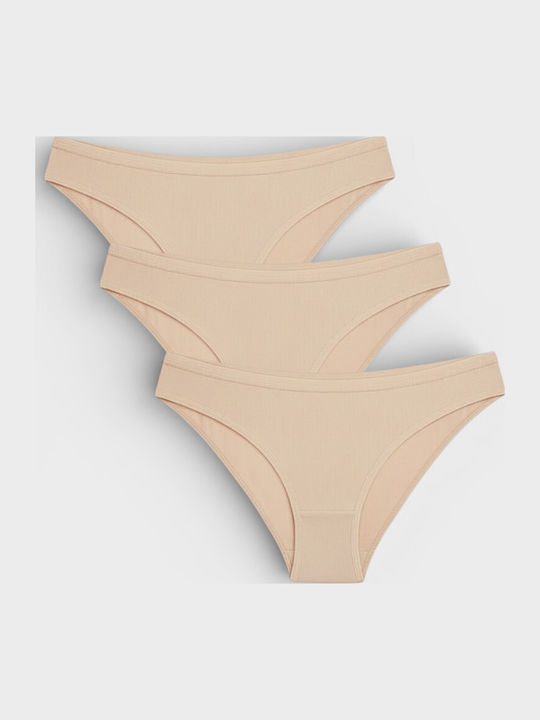 Women's Slip 3Pack Beige