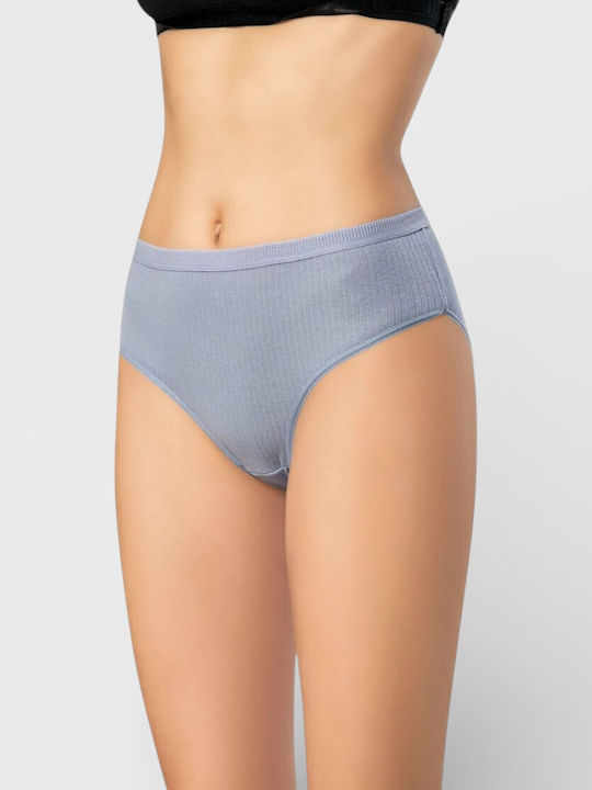 Ψηλόμεσα Γυναικεία Slip 3Pack Πολύχρωμο
